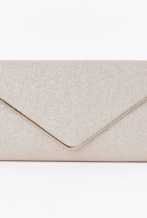 CODE Women Shimmery Clutch