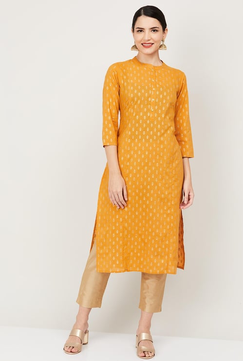 MELANGE Women Printed Kurta with Straight Pants