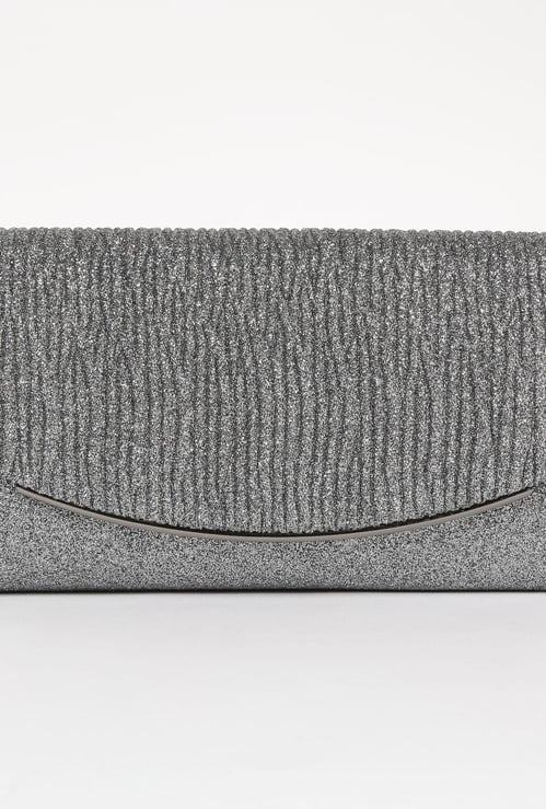 CODE Women Shimmery Clutch