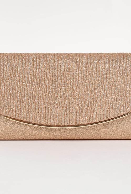 CODE Women Shimmery Clutch