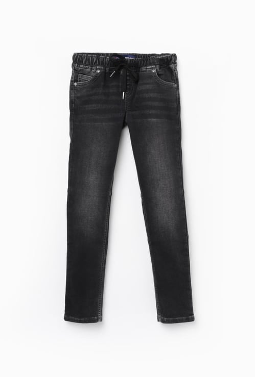 PEPE JEANS Boys Medium Washed Slim Fit Jeans