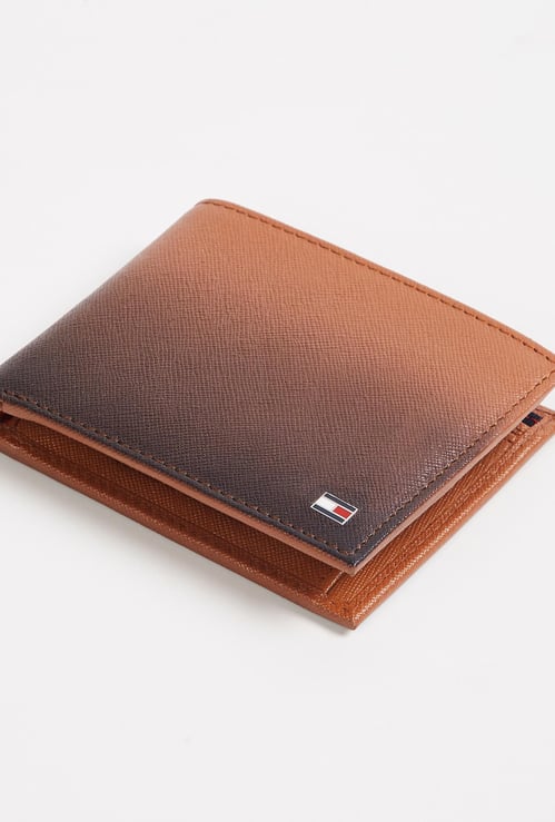 TOMMY HILFIGER Men Ombre Pattern Leather Wallet