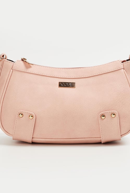 CODE Women Solid Sling Bag