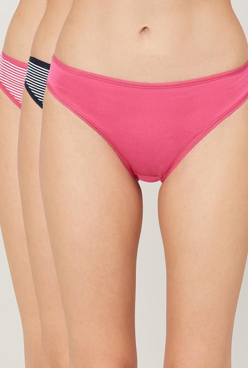 GINGER Women Printed Hipster Panties - Pack of 3