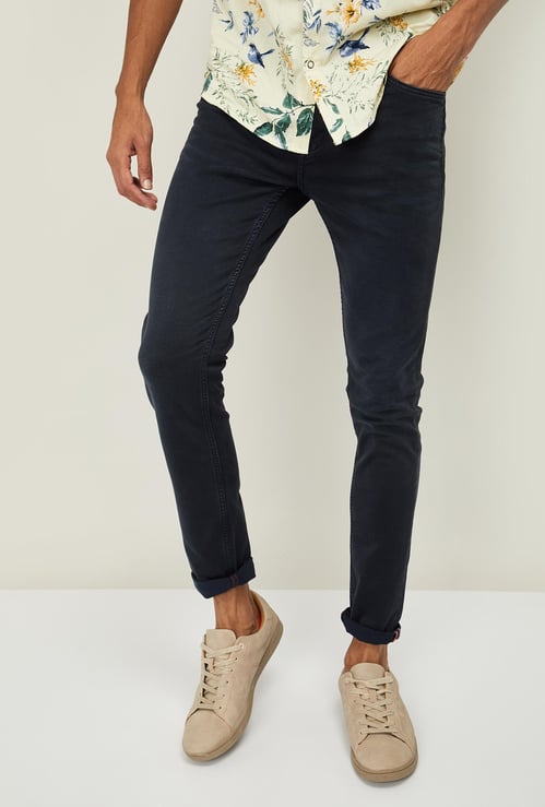 KILLER Men Stonewashed Skinny Fit Jeans