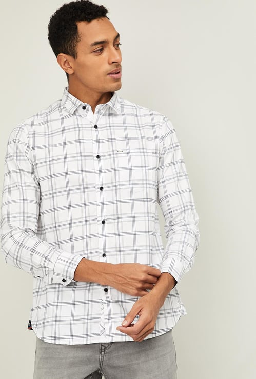 KILLER Men Checked Slim Fit Casual Shirt