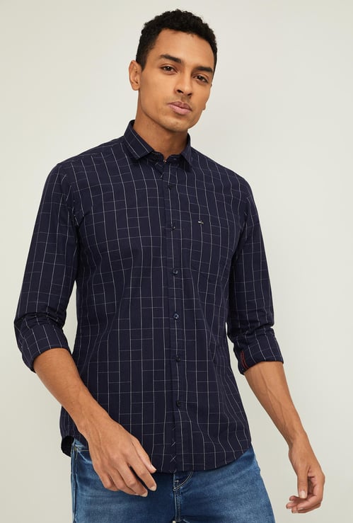 KILLER Men Checked Slim Fit Casual Shirt
