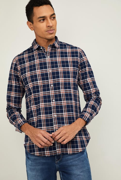 KILLER Men Checked Slim Fit Casual Shirt