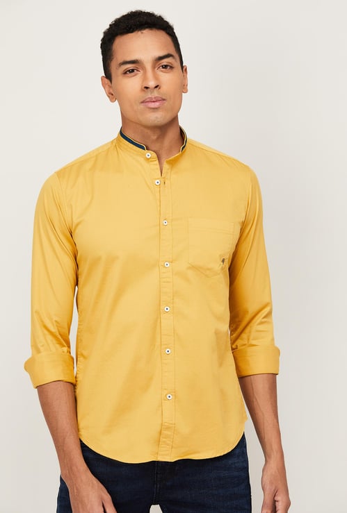 KILLER Men Solid Slim Fit Casual Shirt