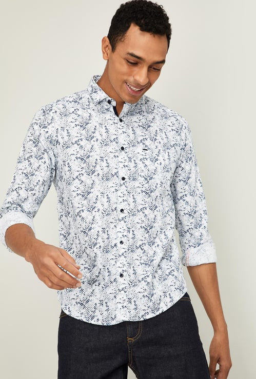 KILLER Men Printed Slim Fit Casual Shirt