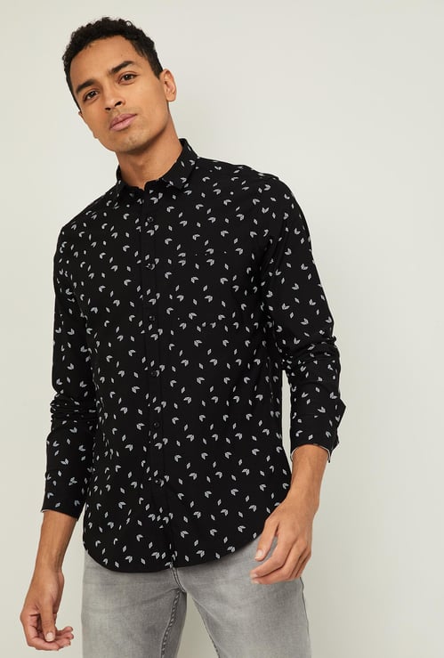 KILLER Men Printed Slim Fit Casual Shirt