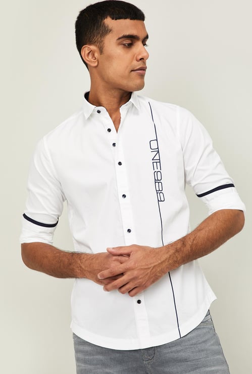 KILLER Men Printed Slim Fit Casual Shirt