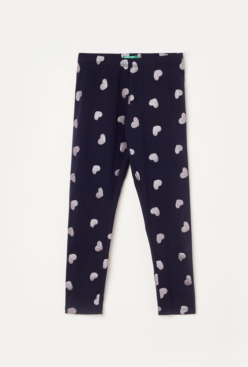 UNITED COLORS OF BENETTON Girls Printed Leggings