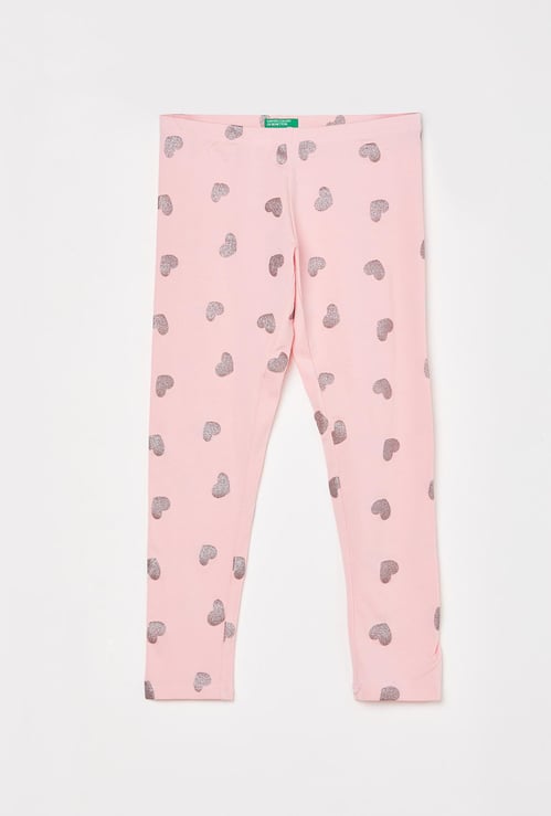 UNITED COLORS OF BENETTON Girls Printed Leggings