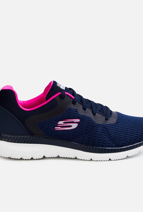 SKECHERS Women Mesh Lace-Up Sports Shoes