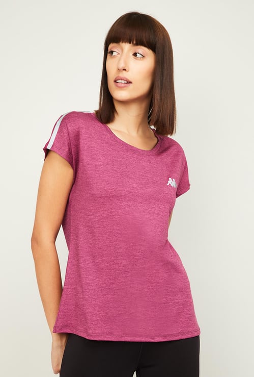 KAPPA Women Solid Sports T-Shirt