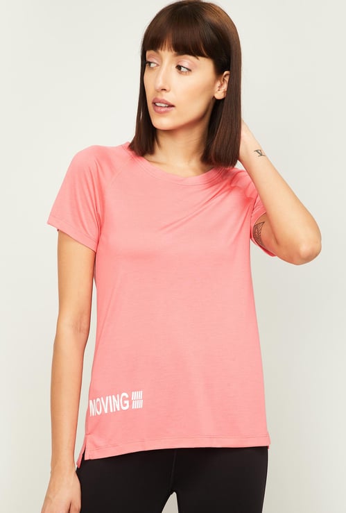 KAPPA Women Solid Sports T-shirt