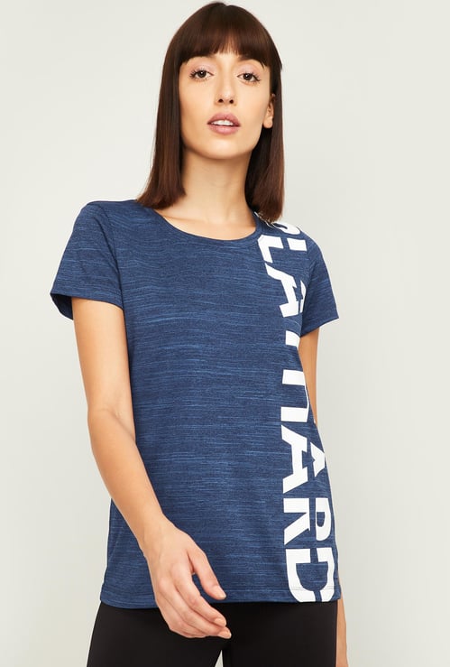 KAPPA Women Printed Sports T-Shirt