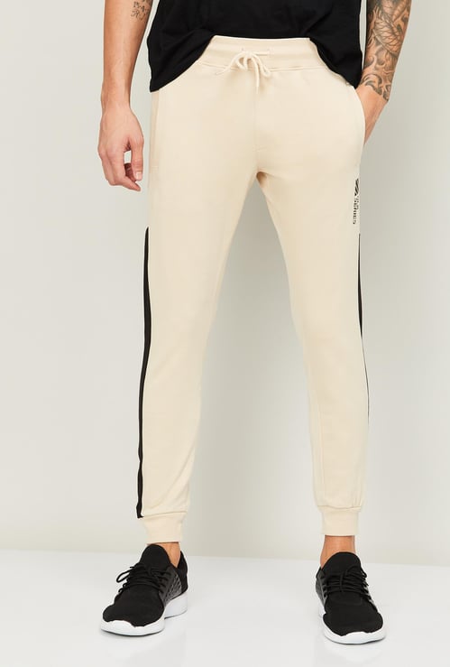 BOSSINI Men Striped Elasticated Joggers