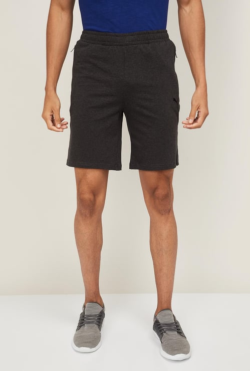 PUMA Men Solid Elasticated Shorts