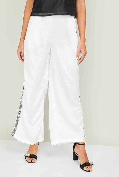 GLOBAL DESI Women Printed Palazzo Trousers