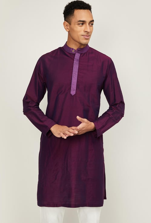 MELANGE Men Solid Kurta