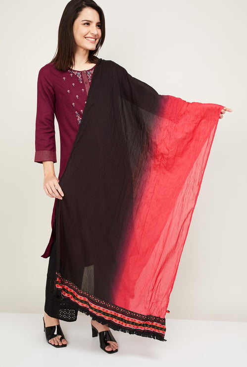 RANGRITI Women Ombre Dupatta