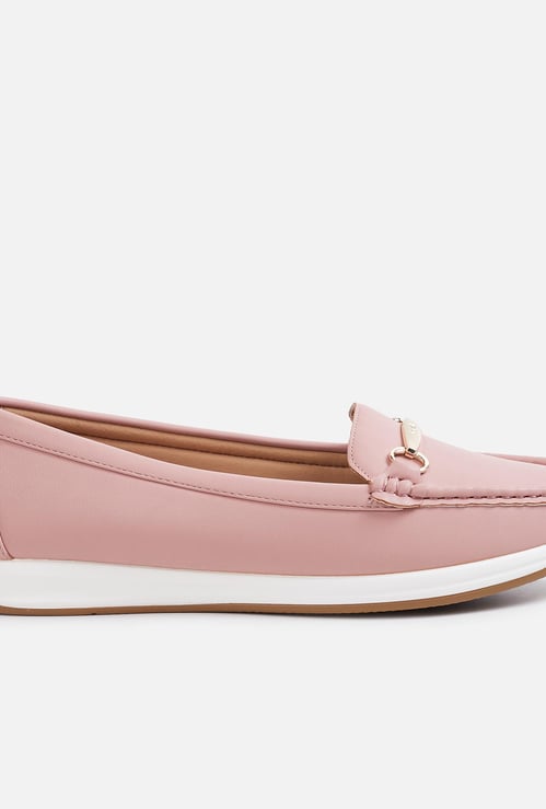 ALLEN SOLLY Women Embellished Bit Loafers