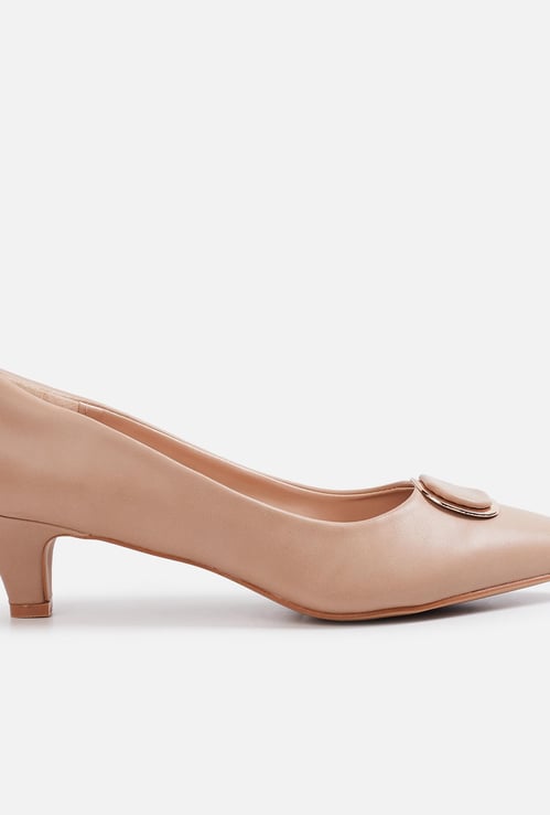 ALLEN SOLLY Women Solid Kitten Heels