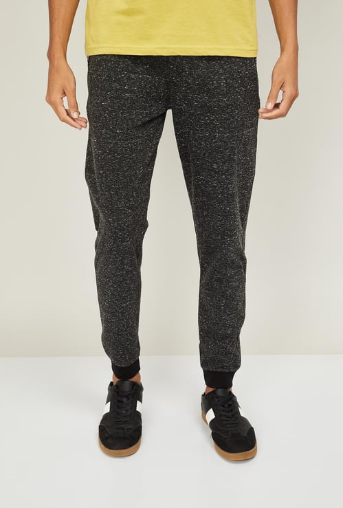 LEE COOPER Men Textured Regular Fit Joggers