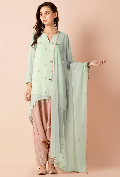 INDYA Women Solid Dupatta