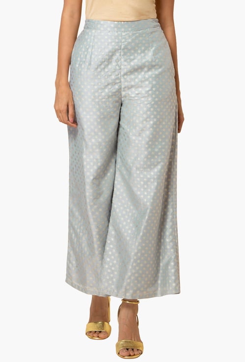 INDYA Women Printed Elasticated Palazzos