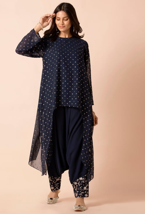 INDYA Women Embellished Asymmetric Tunic