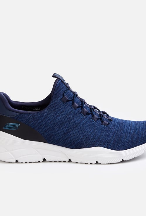 SKECHERS Men Mesh Lace-Up Sports Shoes