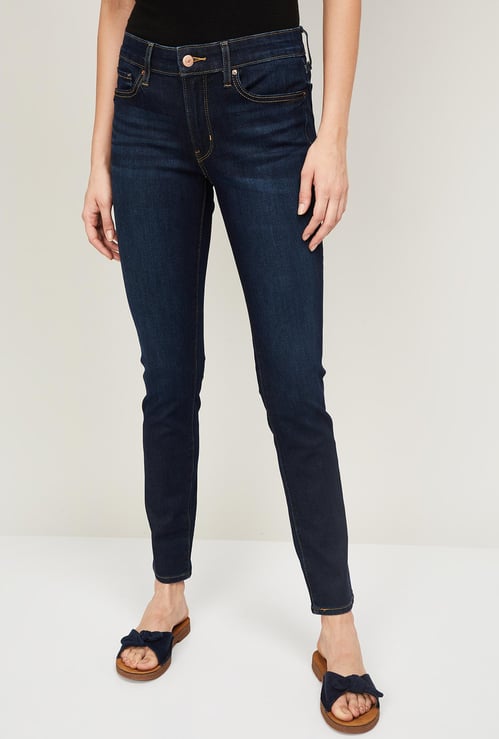 LEVI'S Women Stonewashed Skinny Fit Jeans