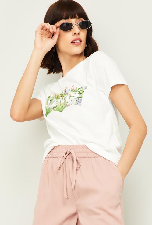 LEVI'S Women Printed Round Neck T-shirt