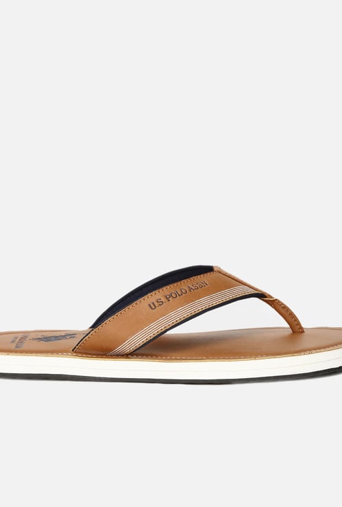 U.S. POLO ASSN. Men Solid Slippers