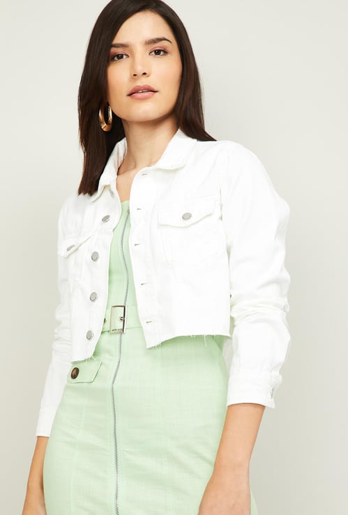FAME FOREVER Women Denim Jacket