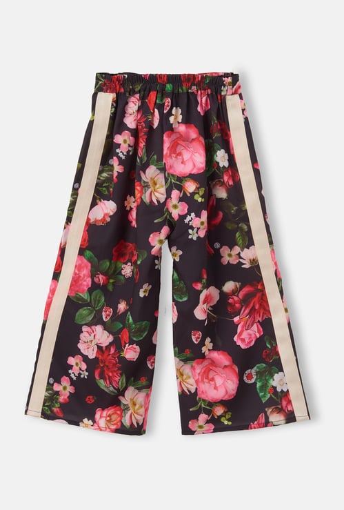 ANGEL & ROCKET Girls Floral Printed Culottes