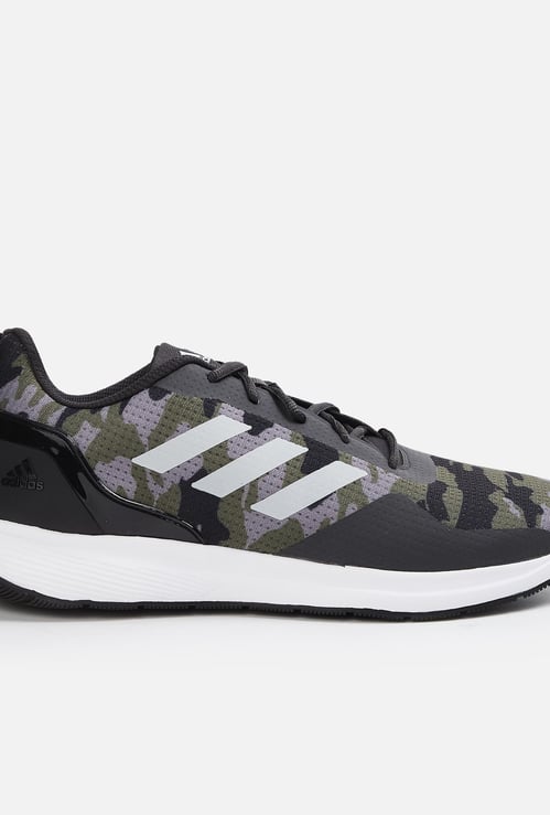 ADIDAS Men Camouflaged Mesh Lace-Up Sports Shoes