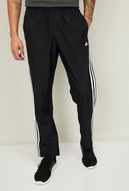 ADIDAS Men Panel Striped Regular Fit Track Pants