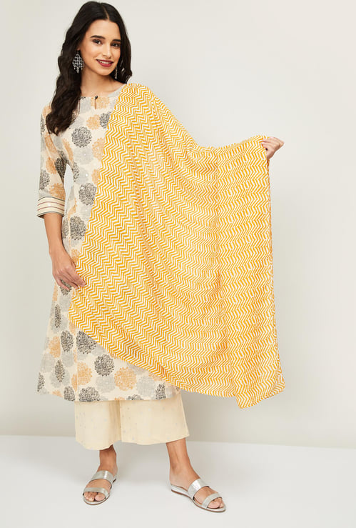 MELANGE Women Printed Dupatta