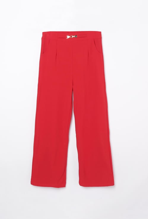 PEPPERMINT Girls Solid Trousers