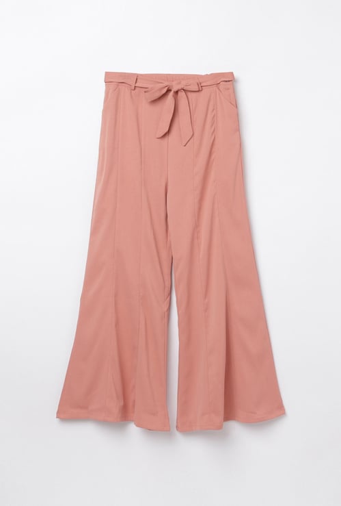 PEPPERMINT Girls Solid Palazzos