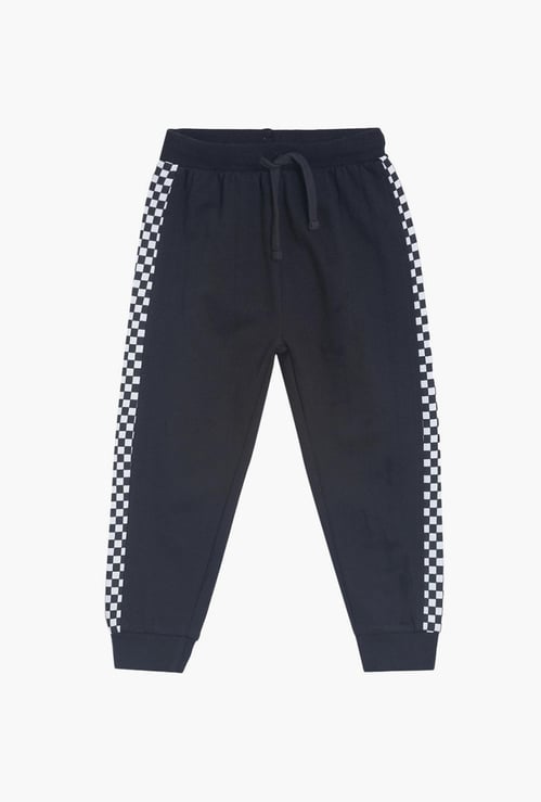 FS MINI KLUB Boys Printed Drawstring Waist Joggers