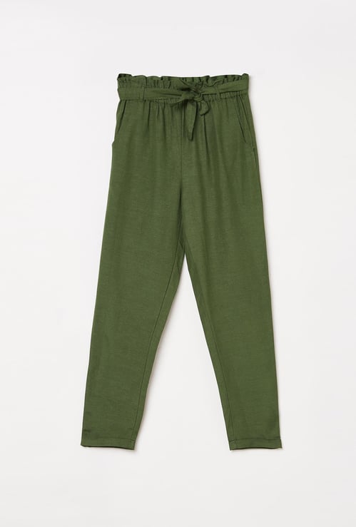 FAME FOREVER YOUNG Girls Solid Elasticated Pants