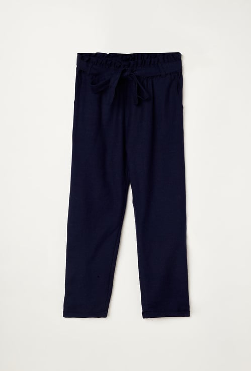 FAME FOREVER KIDS Girls Solid Elasticated Pants