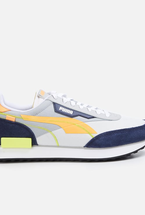 PUMA Men Colourblocked Lace-Up Sports Shoes