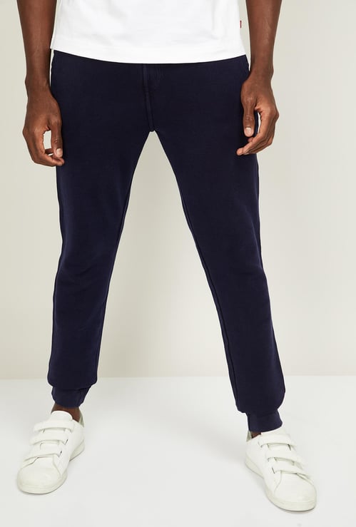 LEE COOPER Men Solid Elasticated Joggers