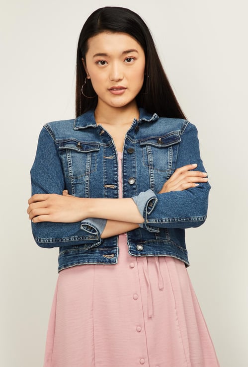 VERO MODA Women Stonewashed Denim Jacket